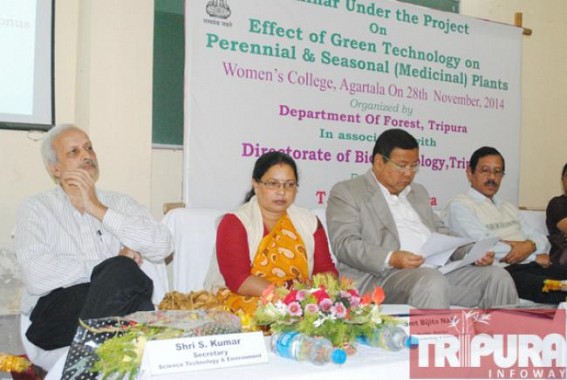 Seminar on the effect of green technology on seasonal and perennial (medicinal) plants held Seminar on the effect of green technology on seasonal and perennial (medicinal) plants held